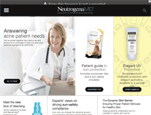 Tablet Screenshot of neutrogenamd.com